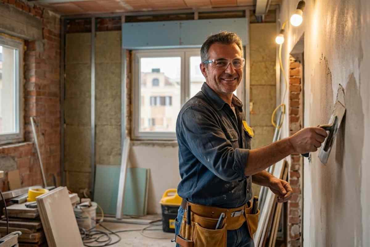 persona che fa ristrutturazione di immobili