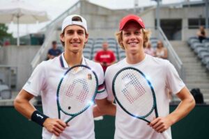 Lorenzo Musetti e Jannik Sinner